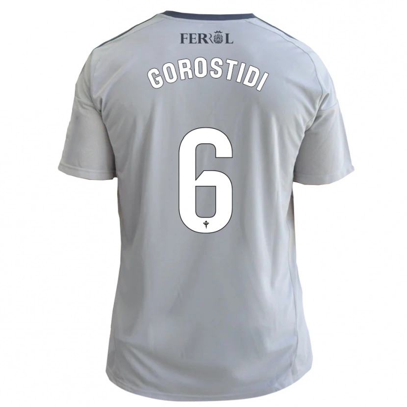 Danxen Dames Ander Gorostidi #6 Grijs Zilver Uitshirt Uittenue 2025/26 T-Shirt België
