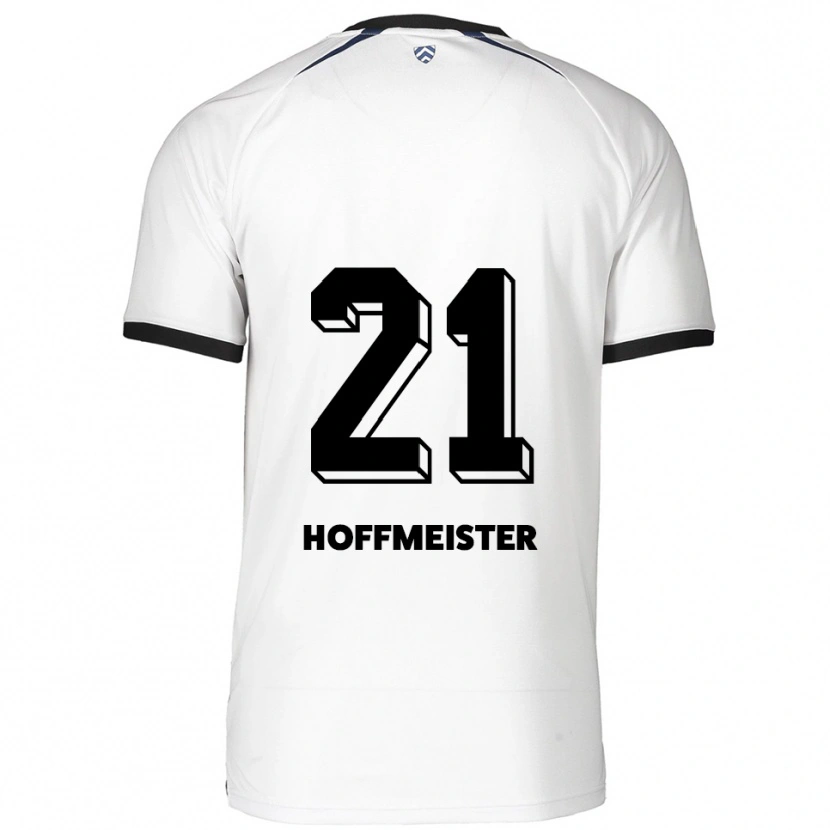 Danxen Dames Milan Hoffmeister #21 Wit Zwart Uitshirt Uittenue 2025/26 T-Shirt België