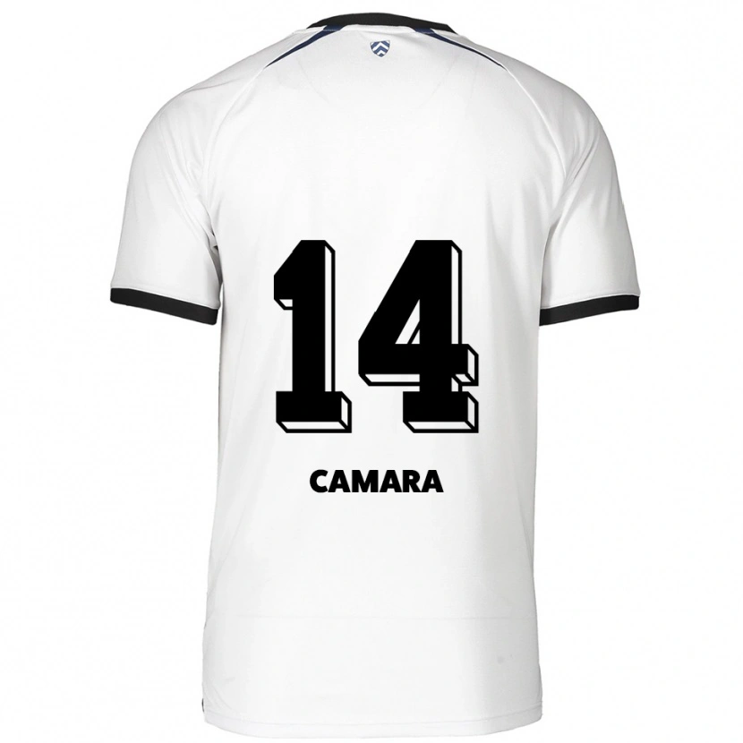 Danxen Dames Fode Camara #14 Wit Zwart Uitshirt Uittenue 2025/26 T-Shirt België