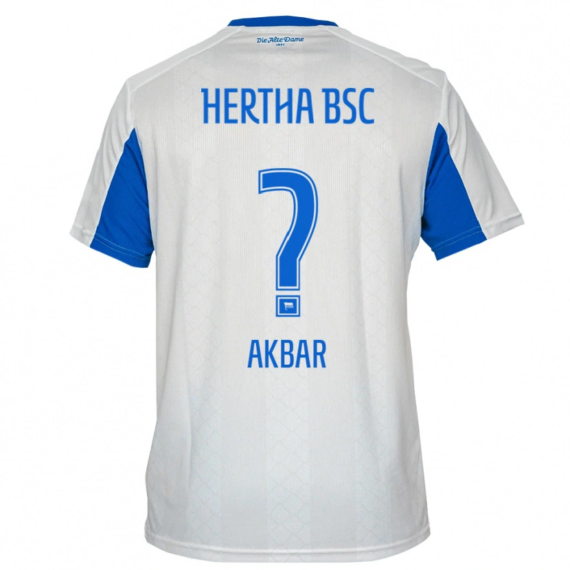 Danxen Dames Schikib Akbar #0 Wit Blauw Uitshirt Uittenue 2025/26 T-Shirt België