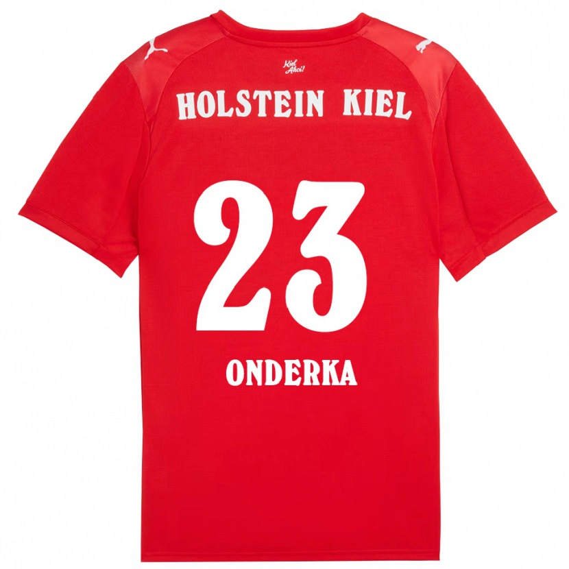Danxen Dames Vita Onderka #23 Rood Blauw Uitshirt Uittenue 2025/26 T-Shirt België