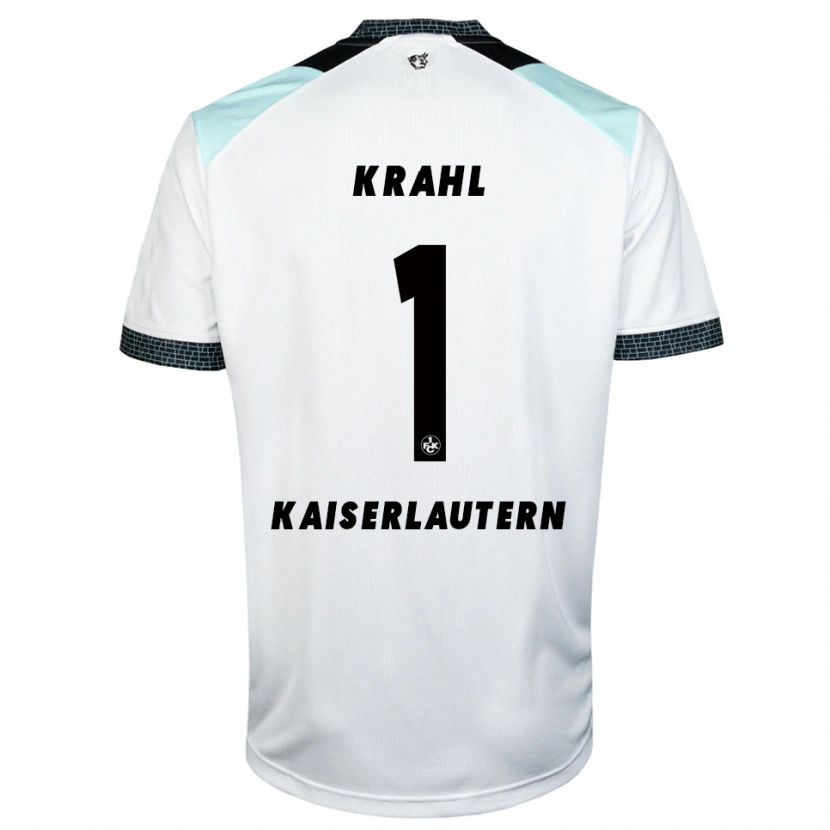 Danxen Dames Julian Krahl #1 Wit Zwart Uitshirt Uittenue 2025/26 T-Shirt België