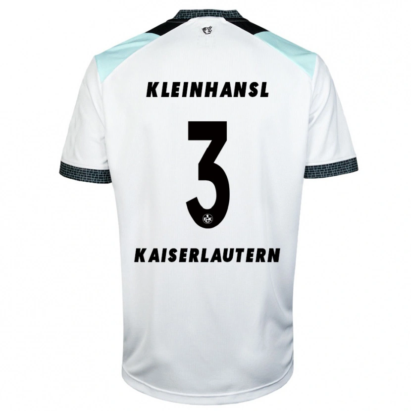 Danxen Dames Florian Kleinhansl #3 Wit Zwart Uitshirt Uittenue 2025/26 T-Shirt België