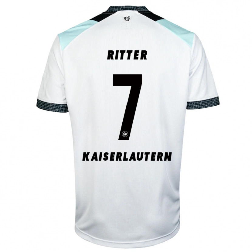 Danxen Dames Marlon Ritter #7 Wit Zwart Uitshirt Uittenue 2025/26 T-Shirt België