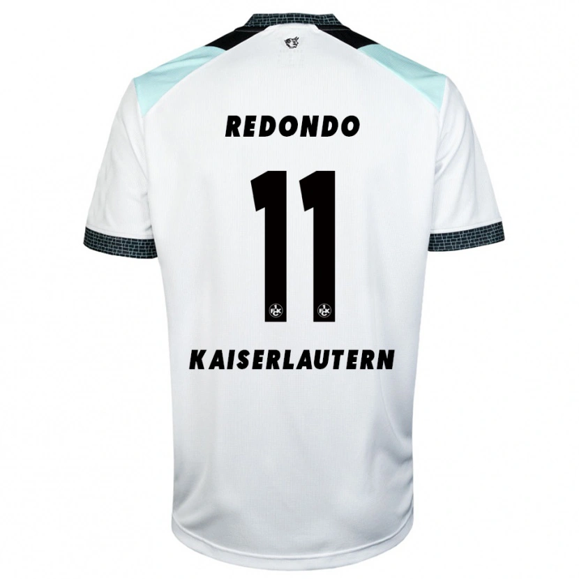 Danxen Dames Kenny-Prince Redondo #11 Wit Zwart Uitshirt Uittenue 2025/26 T-Shirt België