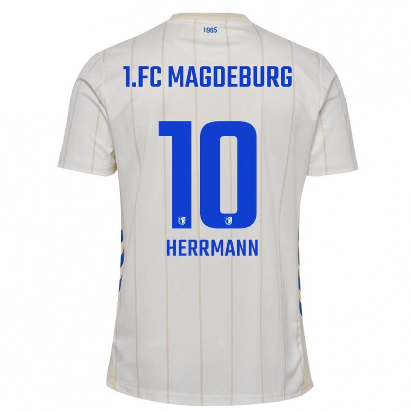 Danxen Dames Milano Herrmann #10 Wit Blauw Uitshirt Uittenue 2025/26 T-Shirt België