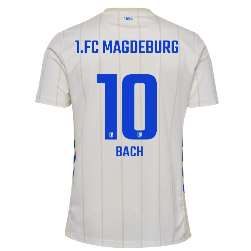 Danxen Dames Hanna Bach #10 Wit Blauw Uitshirt Uittenue 2025/26 T-Shirt België