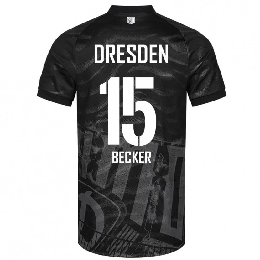 Danxen Dames Rochael Becker #15 Zwart Grijs Uitshirt Uittenue 2025/26 T-Shirt België