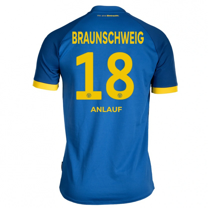Danxen Dames Lennox Anlauf #18 Koninklijk Blauw Geel Uitshirt Uittenue 2025/26 T-Shirt België
