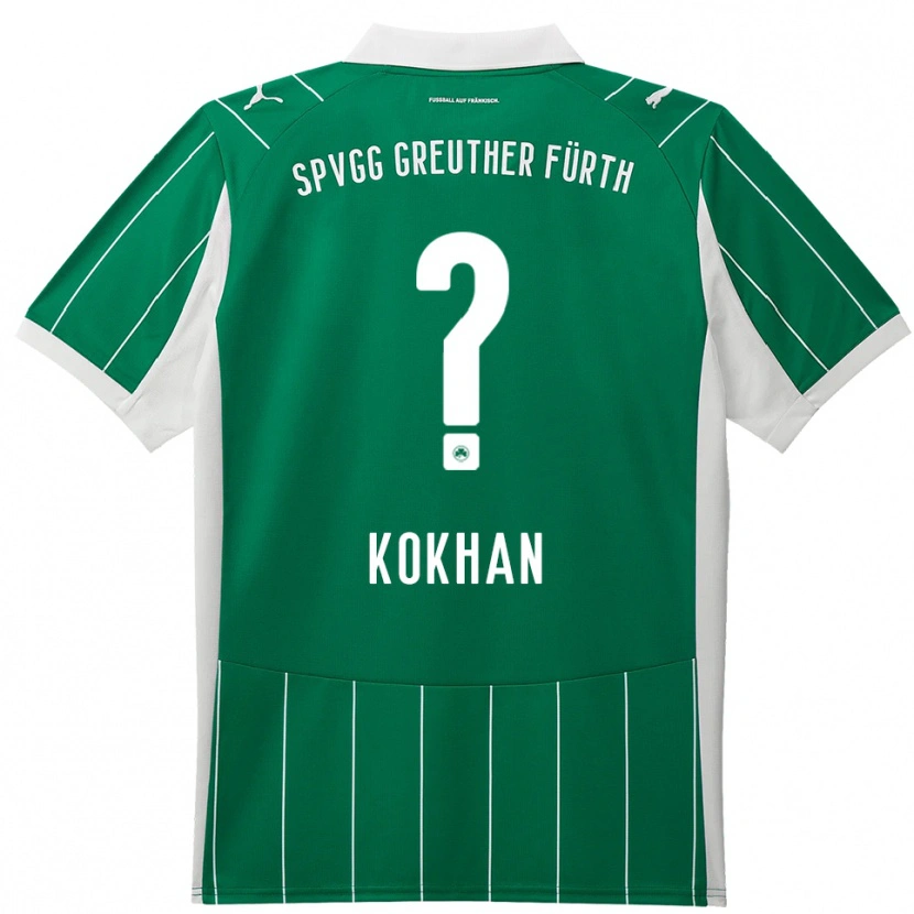 Danxen Dames Diana Kokhan #0 Groen Wit Uitshirt Uittenue 2025/26 T-Shirt België