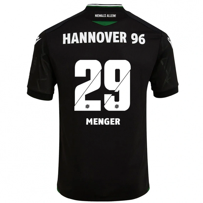 Danxen Dames Jana Menger #29 Zwart Groen Uitshirt Uittenue 2025/26 T-Shirt België