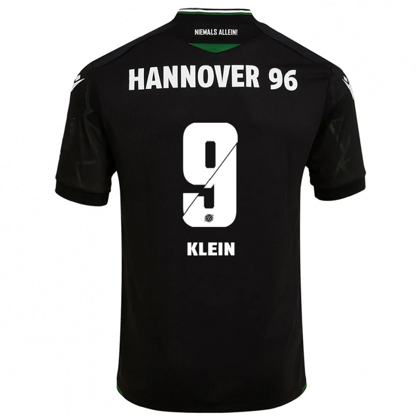 Danxen Dames Elisa-Josephin Klein #9 Zwart Groen Uitshirt Uittenue 2025/26 T-Shirt België