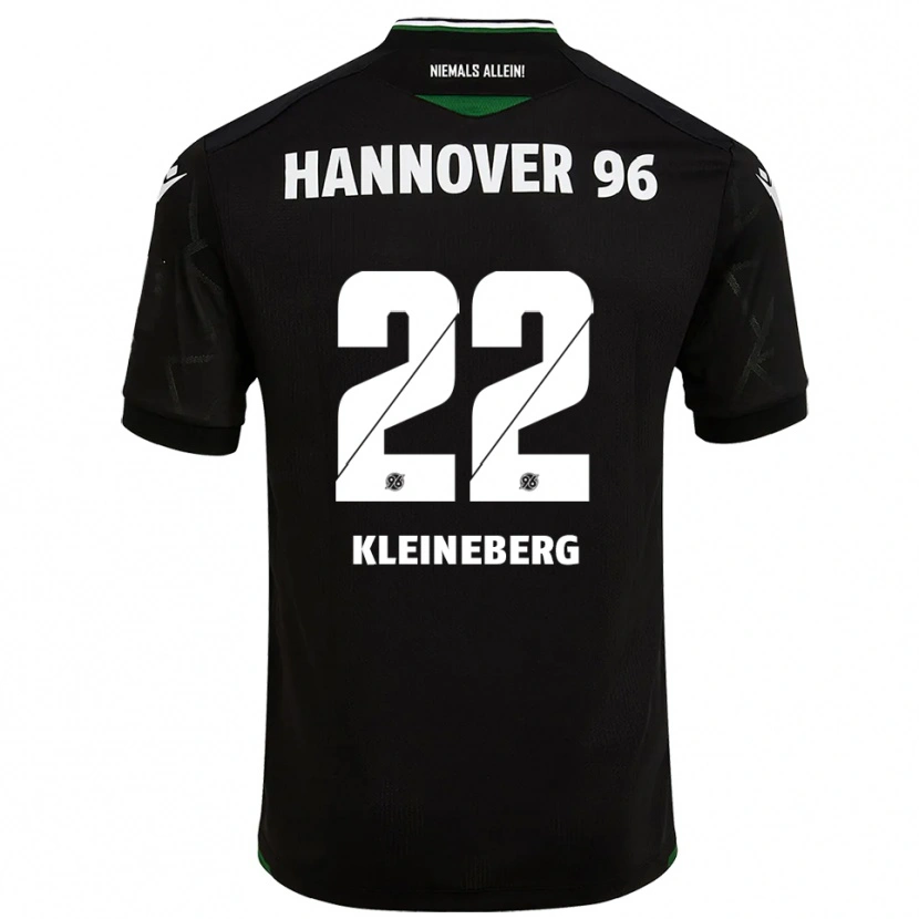 Danxen Dames Philip Kleineberg #22 Zwart Groen Uitshirt Uittenue 2025/26 T-Shirt België