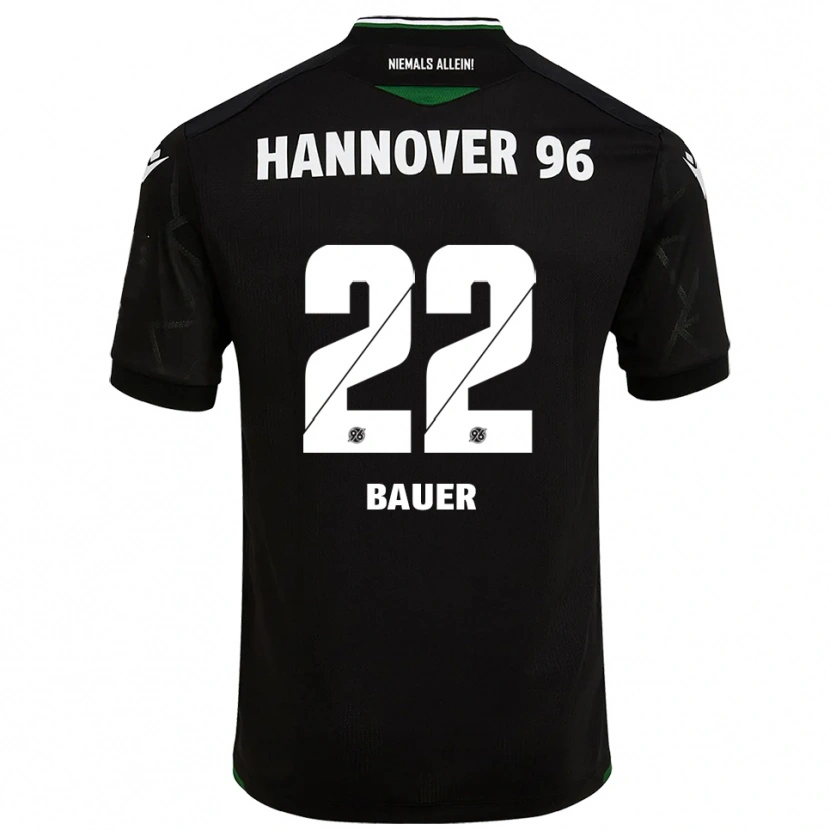 Danxen Dames Elias Bauer #22 Zwart Groen Uitshirt Uittenue 2025/26 T-Shirt België