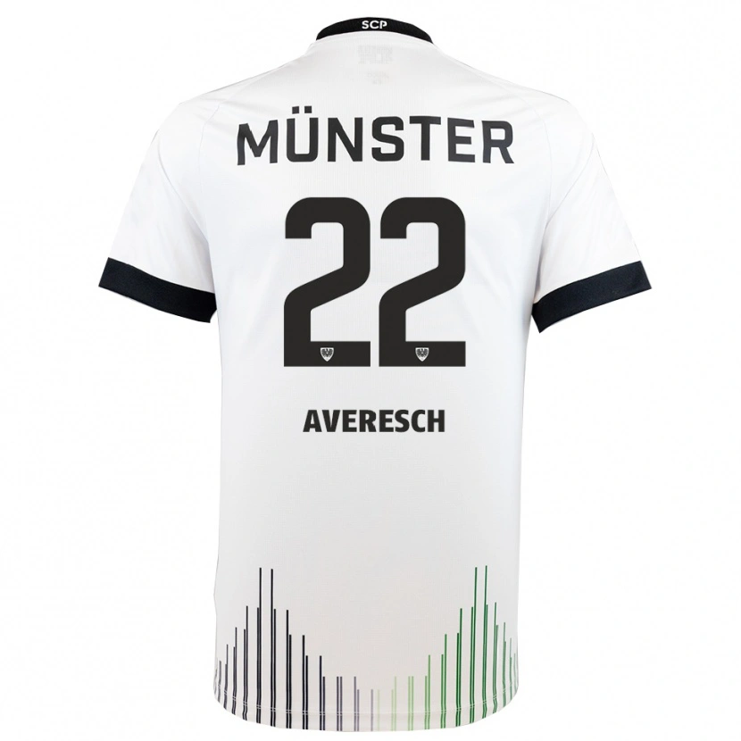 Danxen Dames Noah Averesch #22 Wit Zwart Uitshirt Uittenue 2025/26 T-Shirt België