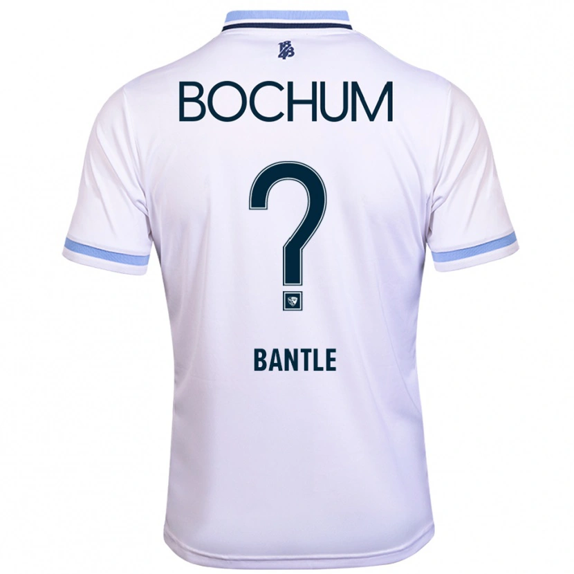 Danxen Dames Alina Bantle #0 Wit Hemelsblauw Uitshirt Uittenue 2025/26 T-Shirt België