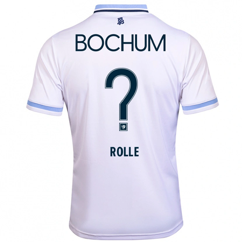 Danxen Dames Sarah Rolle #0 Wit Hemelsblauw Uitshirt Uittenue 2025/26 T-Shirt België
