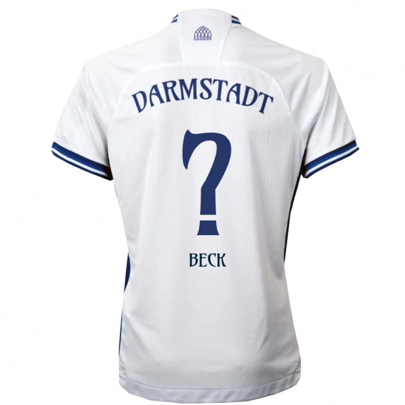 Danxen Dames Kerim Beck #0 Wit Blauw Uitshirt Uittenue 2025/26 T-Shirt België