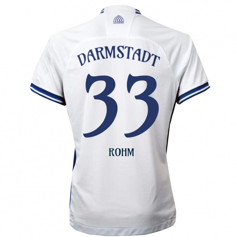 Danxen Dames Mareg Rohm #33 Wit Blauw Uitshirt Uittenue 2025/26 T-Shirt België