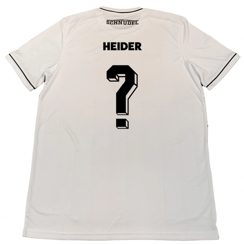 Danxen Dames Antonia Heider #0 Wit Zwart Uitshirt Uittenue 2025/26 T-Shirt België