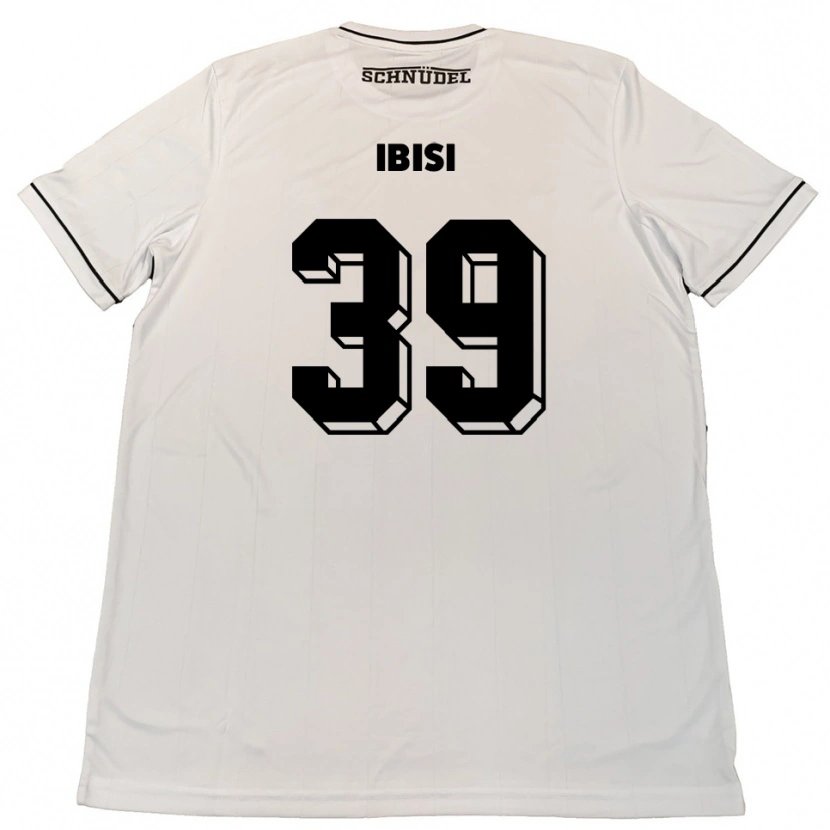 Danxen Dames Altin Ibisi #39 Wit Zwart Uitshirt Uittenue 2025/26 T-Shirt België