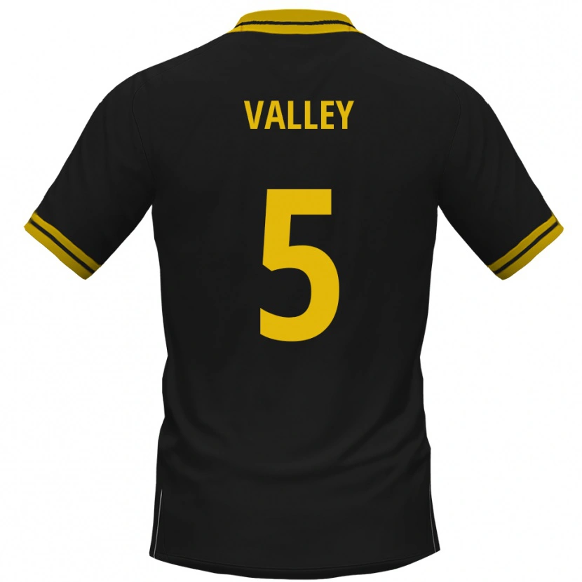 Danxen Dames Noah Valley #5 Zwart Geel Uitshirt Uittenue 2025/26 T-Shirt België