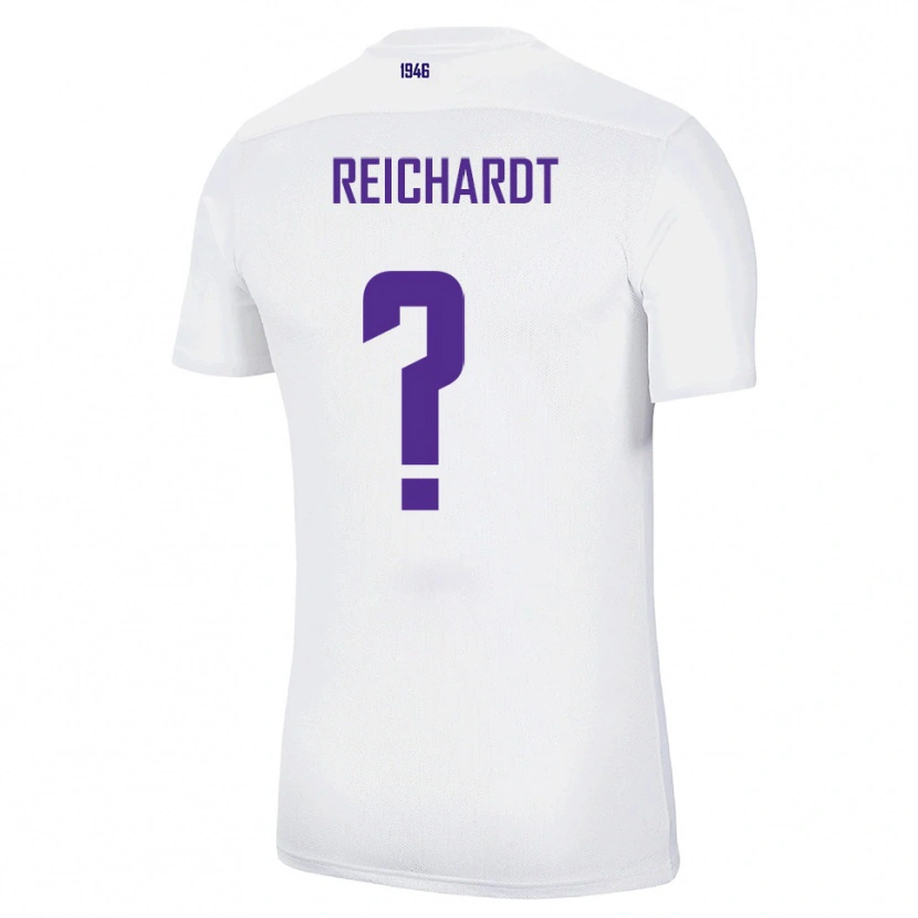 Danxen Dames Lukas Reichardt #0 Wit Groen Uitshirt Uittenue 2025/26 T-Shirt België