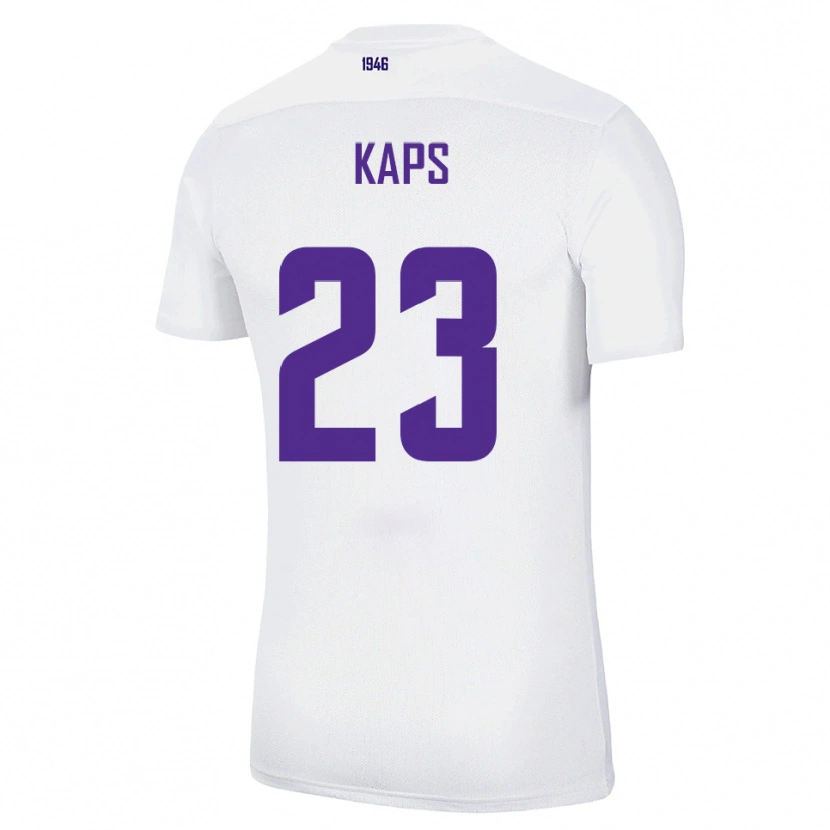 Danxen Dames Hugo Kaps #23 Wit Groen Uitshirt Uittenue 2025/26 T-Shirt België