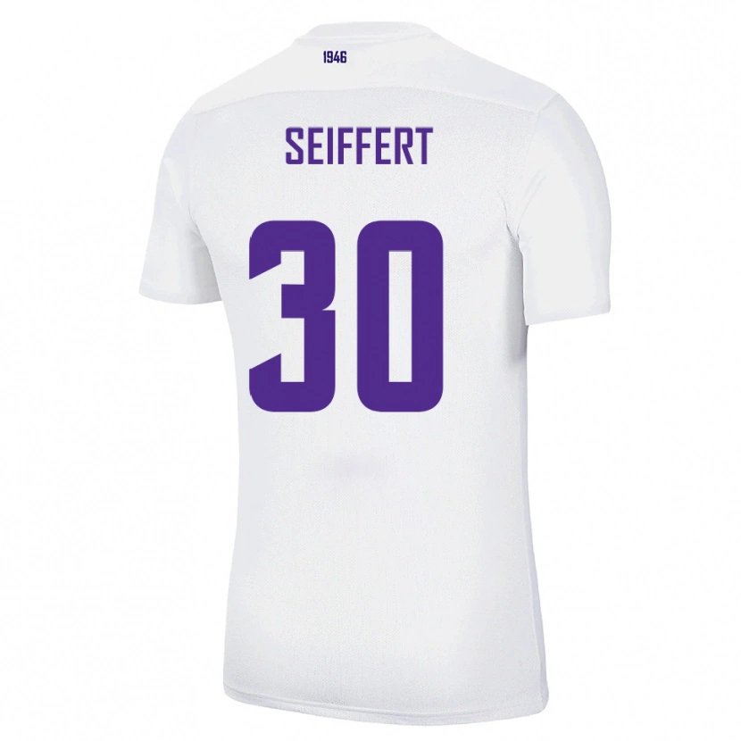 Danxen Dames Moritz Seiffert #30 Wit Groen Uitshirt Uittenue 2025/26 T-Shirt België