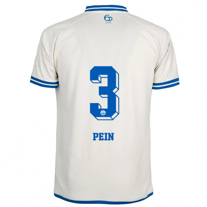 Danxen Dames Ria Pein #3 Wit Blauw Uitshirt Uittenue 2025/26 T-Shirt België