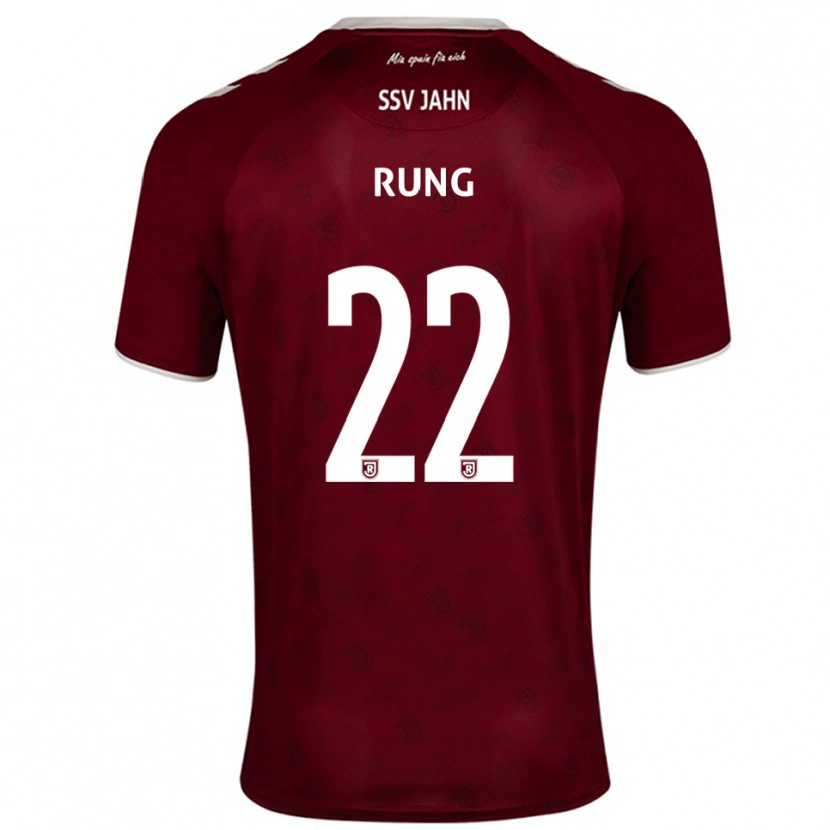 Danxen Dames Julian Rung #22 Bordeaux Wit Uitshirt Uittenue 2025/26 T-Shirt België