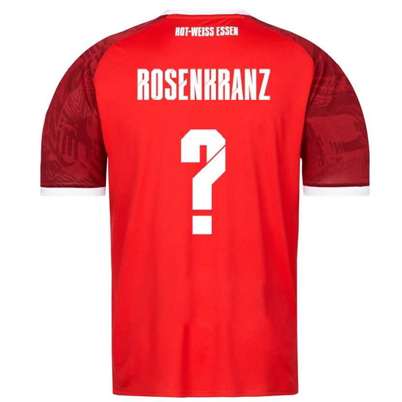Danxen Dames Colin Rosenkranz #0 Rood Bordeaux Wit Uitshirt Uittenue 2025/26 T-Shirt België