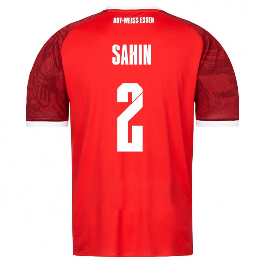 Danxen Dames Can Sahin #2 Rood Bordeaux Wit Uitshirt Uittenue 2025/26 T-Shirt België