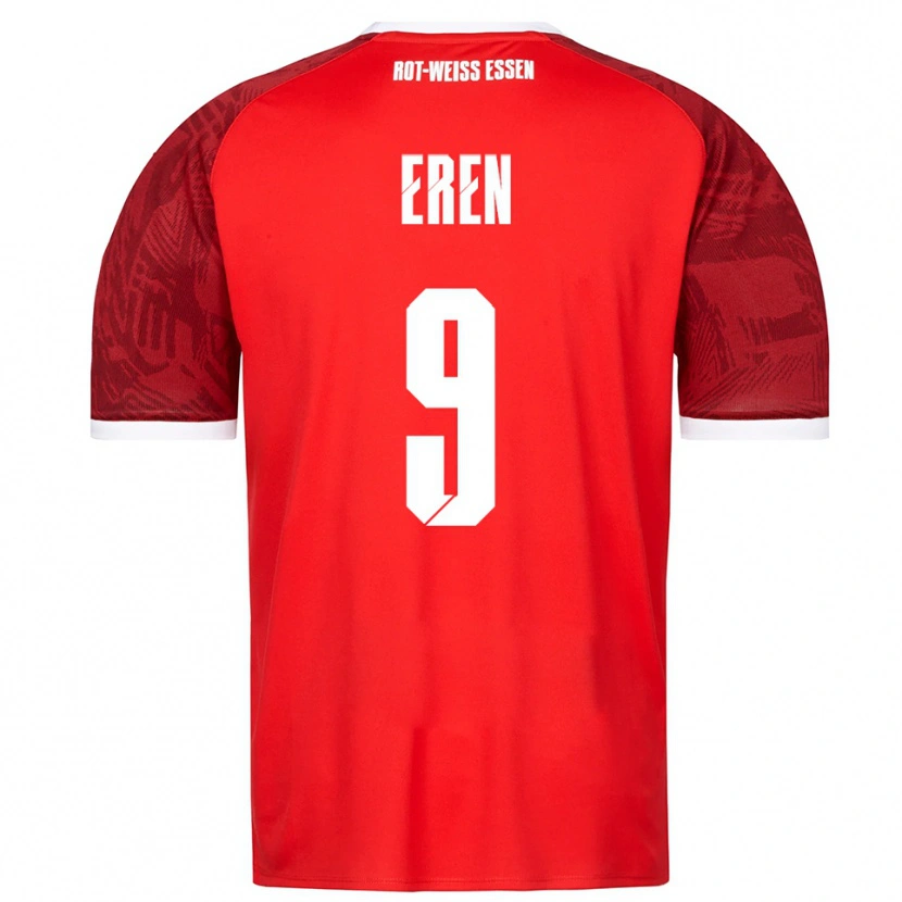Danxen Dames Baran Eren #9 Rood Bordeaux Wit Uitshirt Uittenue 2025/26 T-Shirt België
