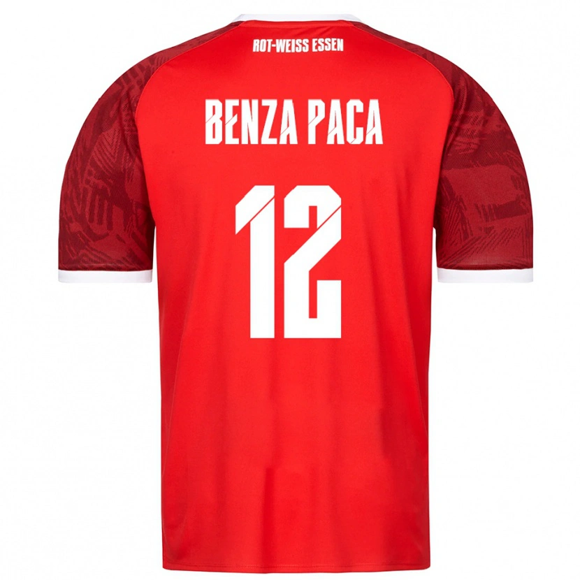 Danxen Dames Lynes Benza Paca #12 Rood Bordeaux Wit Uitshirt Uittenue 2025/26 T-Shirt België