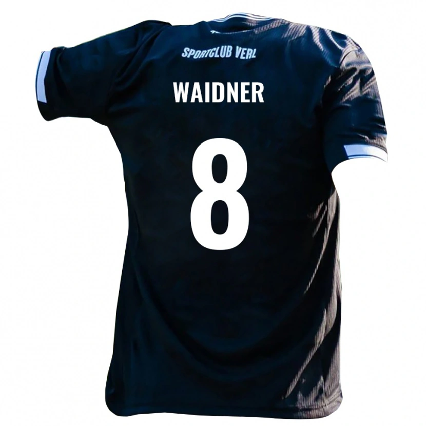 Danxen Dames Dennis Waidner #8 Zwart Wit Uitshirt Uittenue 2025/26 T-Shirt België