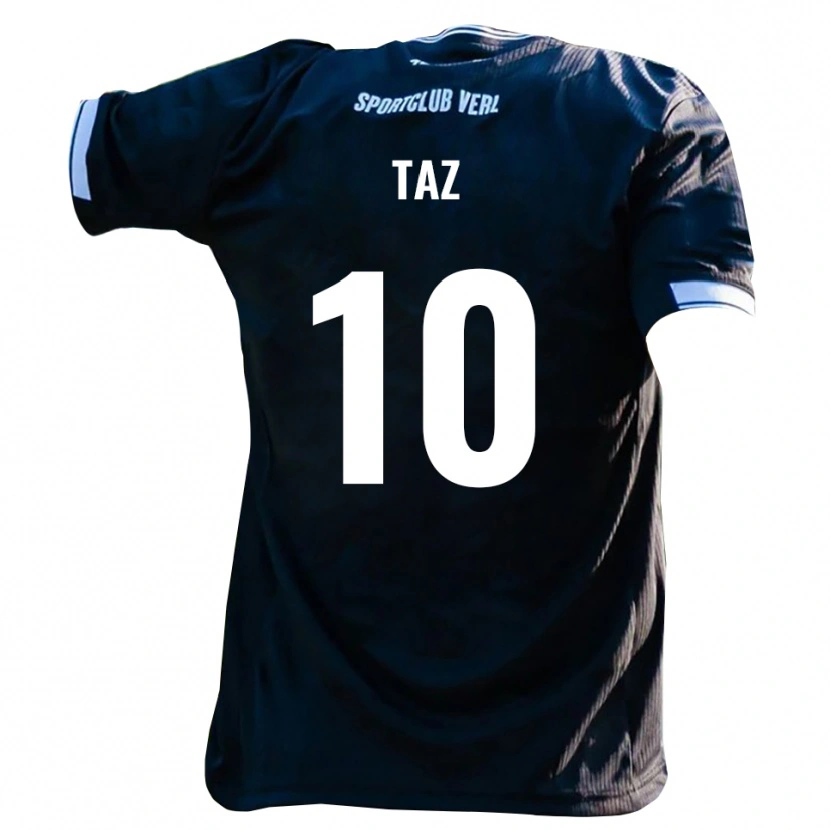 Danxen Dames Berkan Taz #10 Zwart Wit Uitshirt Uittenue 2025/26 T-Shirt België