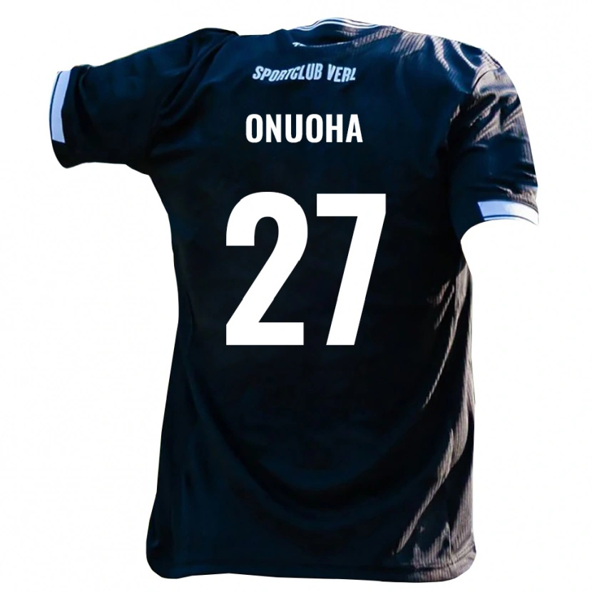 Danxen Dames Chilohem Onuoha #27 Zwart Wit Uitshirt Uittenue 2025/26 T-Shirt België