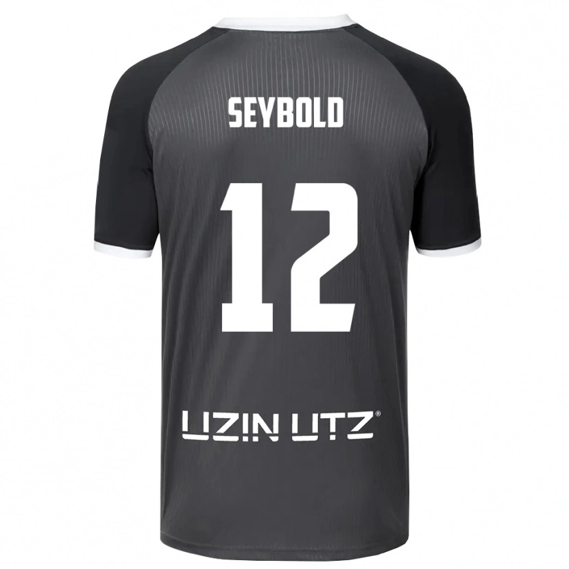 Danxen Dames Marvin Seybold #12 Grijs Wit Uitshirt Uittenue 2025/26 T-Shirt België