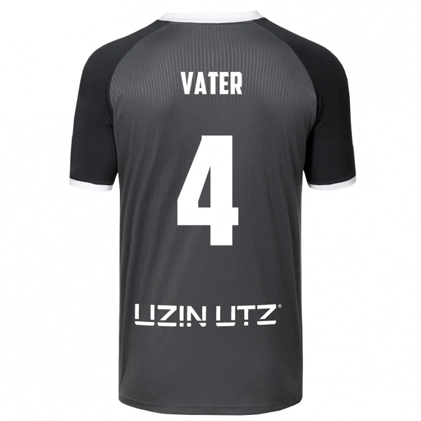 Danxen Dames Felix Vater #4 Grijs Wit Uitshirt Uittenue 2025/26 T-Shirt België