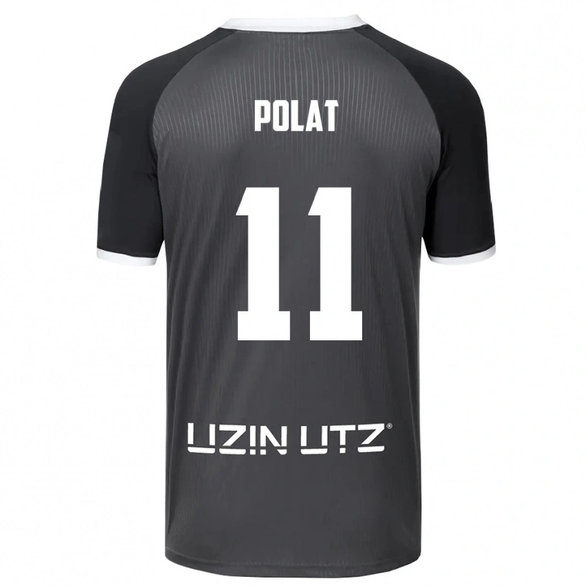 Danxen Dames Yalcin Polat #11 Grijs Wit Uitshirt Uittenue 2025/26 T-Shirt België