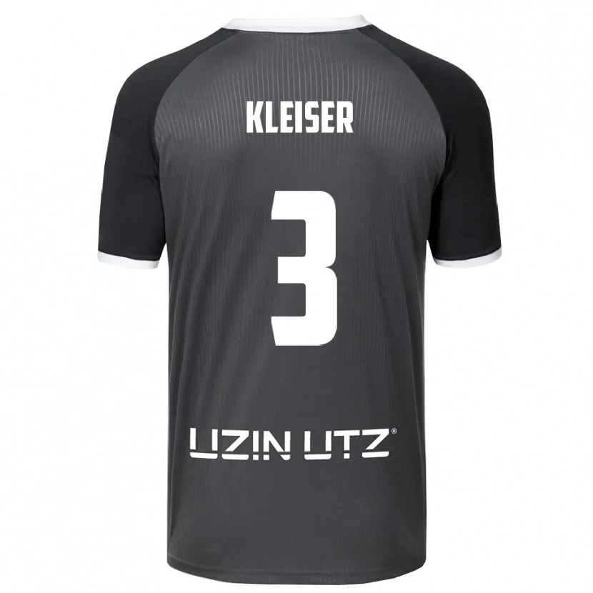 Danxen Dames Noah Kleiser #3 Grijs Wit Uitshirt Uittenue 2025/26 T-Shirt België