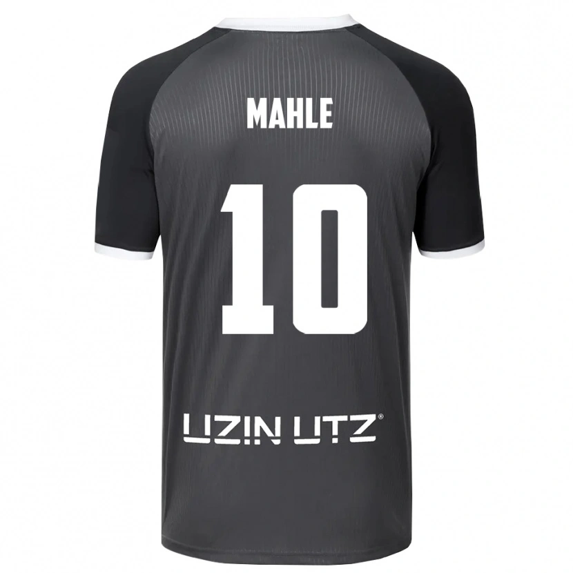 Danxen Dames Linus Mahle #10 Grijs Wit Uitshirt Uittenue 2025/26 T-Shirt België