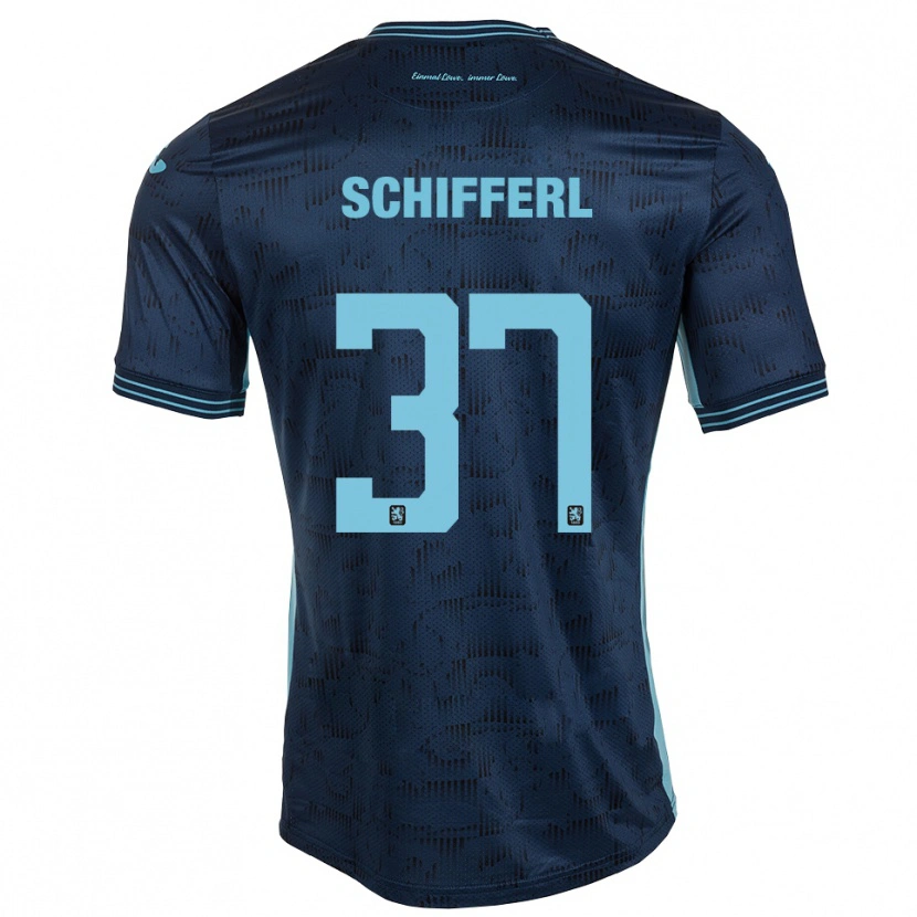 Danxen Dames Raphael Schifferl #37 Koningsblauw Uitshirt Uittenue 2025/26 T-Shirt België