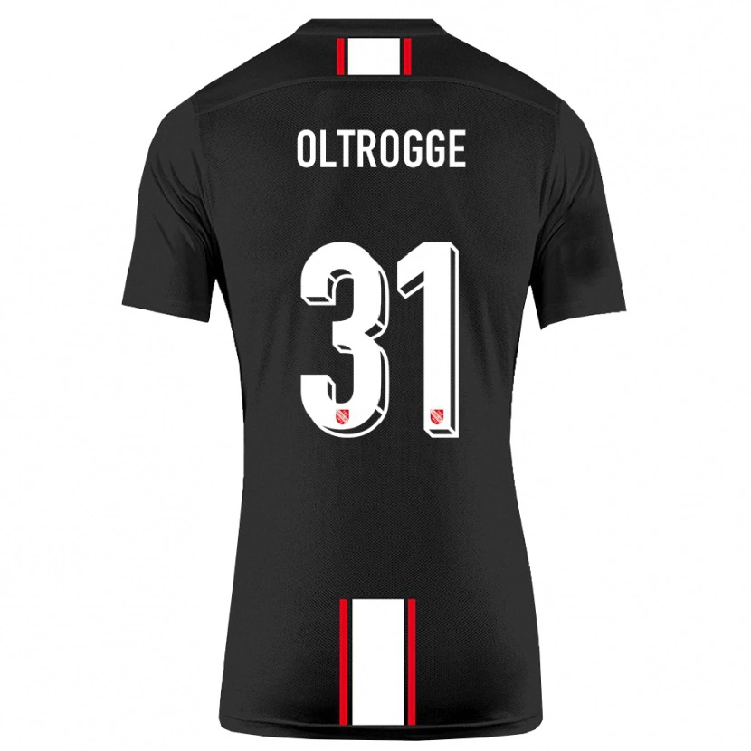Danxen Dames Jannik Oltrogge #31 Zwart Wit Uitshirt Uittenue 2025/26 T-Shirt België