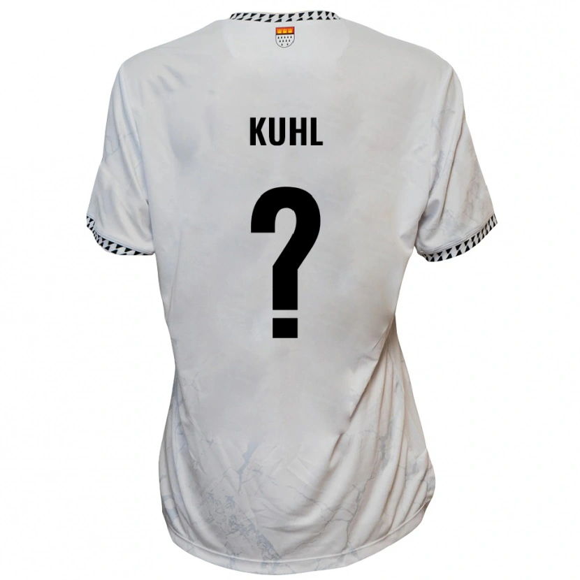 Danxen Dames Jasmin Kuhl #0 Wit Zwart Uitshirt Uittenue 2025/26 T-Shirt België