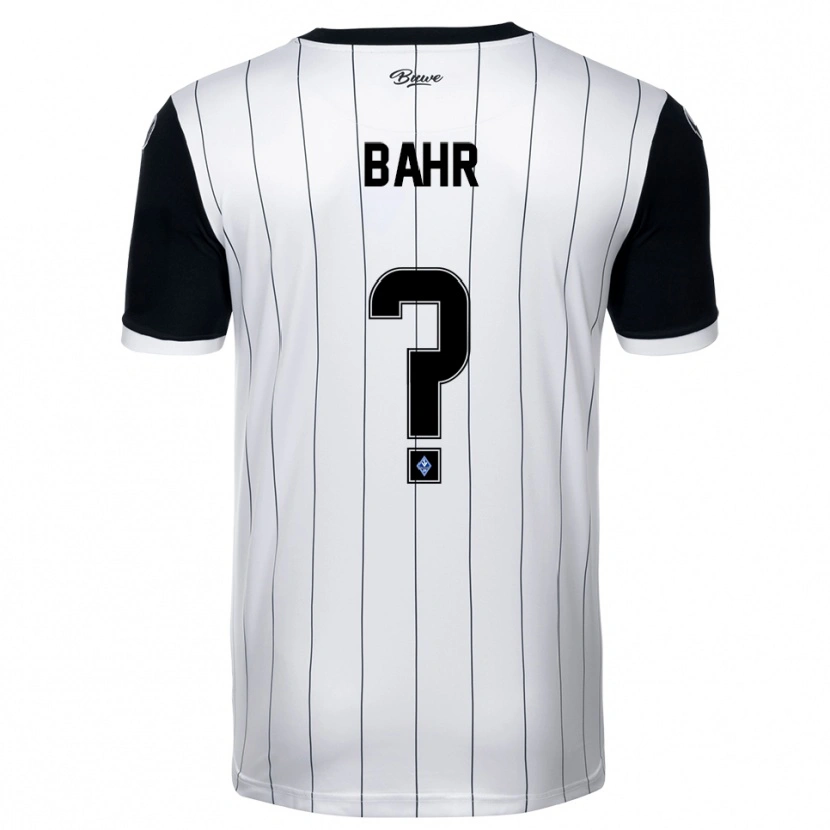 Danxen Dames Moritz Bahr #0 Wit Zwart Uitshirt Uittenue 2025/26 T-Shirt België