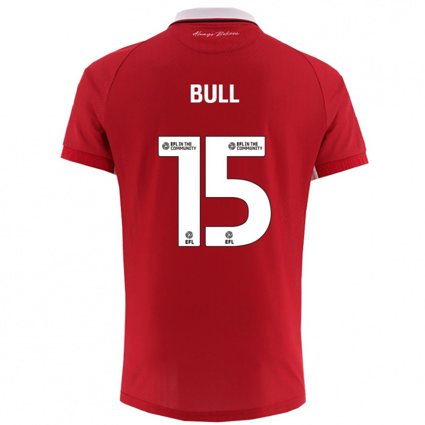 Danxen Kinderen Jasmine Bull #15 Rood Wit Thuisshirt Thuistenue 2025/26 T-Shirt België