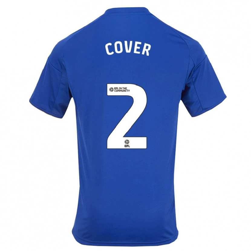 Danxen Kinderen Brandon Cover #2 Blauw Goud Thuisshirt Thuistenue 2025/26 T-Shirt België