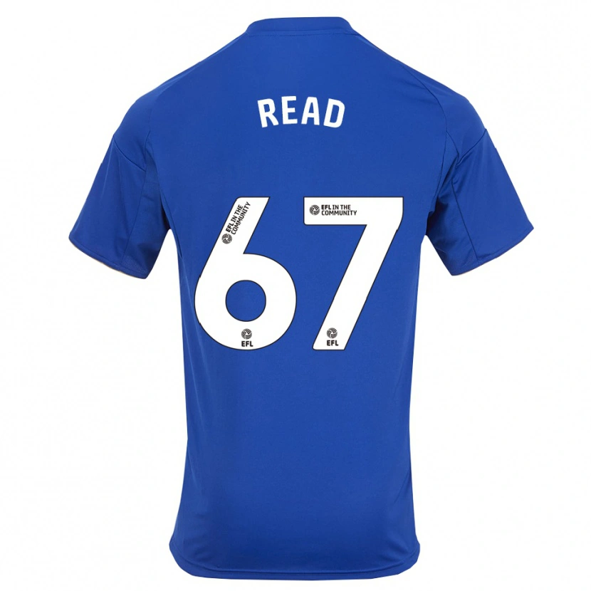 Danxen Kinderen Cody Read #67 Blauw Goud Thuisshirt Thuistenue 2025/26 T-Shirt België